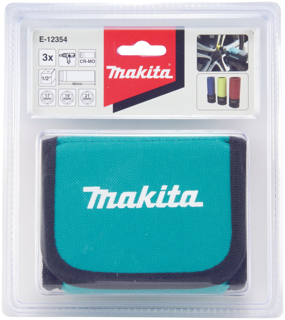 Makita набор торцевых головок 1/2 E-12354 3 шт купить,NaN