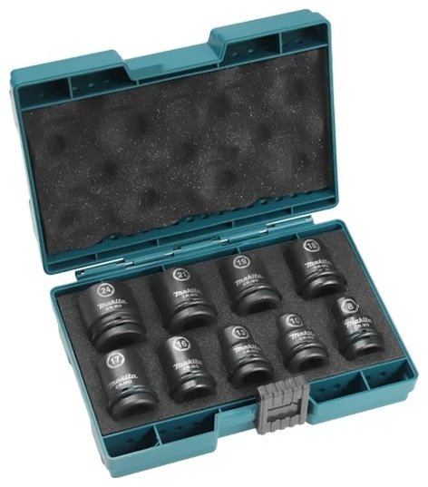 Makita набор торцевых головок 1/2 E-16564 9 шт
