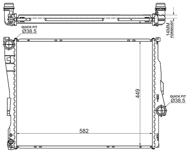 PATRON радиатор основной PRS3408 купить,NaN