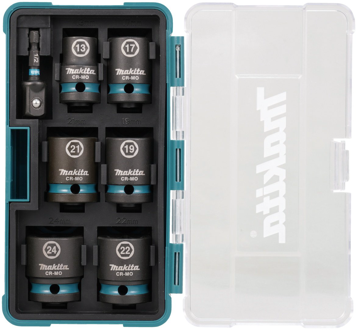Makita набор торцевых головок 1/2 E-16592 7 шт