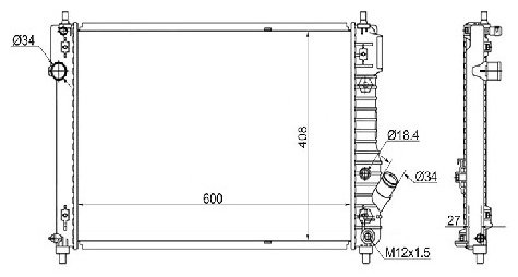 SAT радиатор основной SG-CH0008 купить,NaN