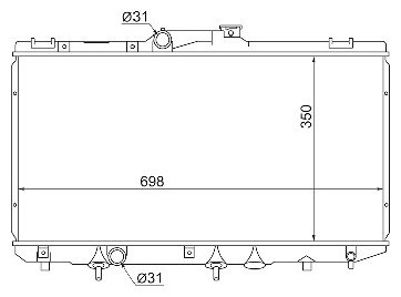 SAT радиатор основной SG-TY0001-100 купить,NaN