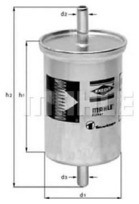 MAHLE топливный фильтр KL2 купить,NaN