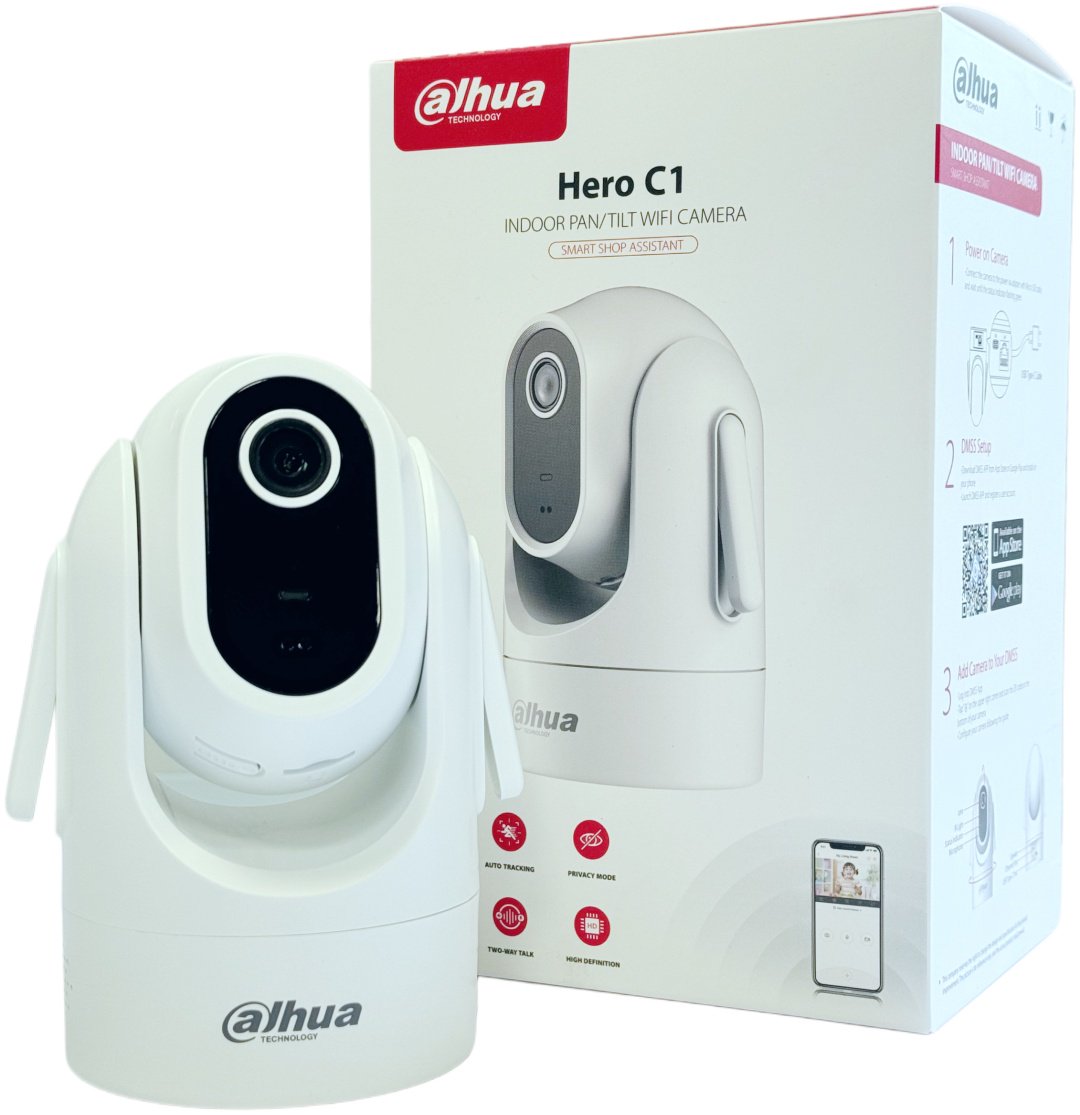 Dahua камера видеонаблюдения DH-H2C Hero C1 2MP, 2 расширение 1920x1080
