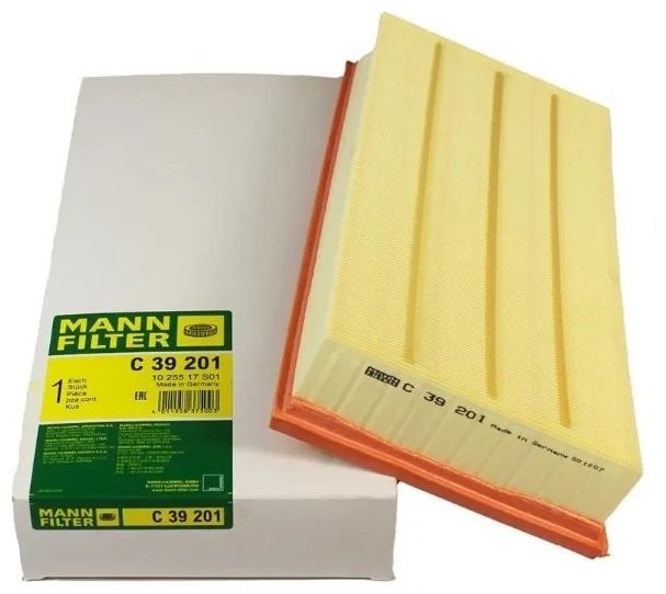 MANN-FILTER воздушный фильтр C39201 купить,12000