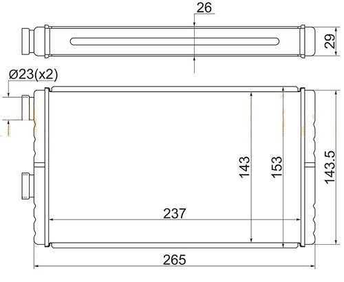 SAT радиатор печки ST-MBW5-395-0 купить,NaN