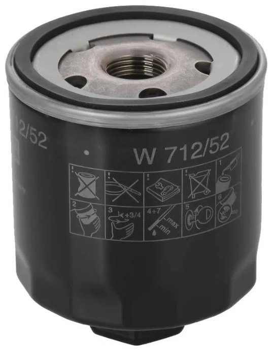 MANN-FILTER масляный фильтр W712/52 - ForteMarket MANN-FILTER масляный фильтр W712/52 купить,4395