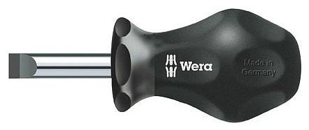 Wera отвертка 05110068001 SL3.5х25 мм, 1 шт.