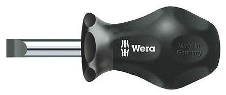 Wera отвертка 05110068001 SL3.5х25 мм, 1 шт.