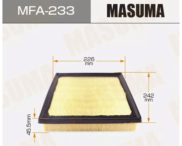 MASUMA воздушный фильтр MFA-233