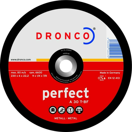 Dronco шлифовальный абразивный диск 3156040 150x22.23 мм 1 шт
