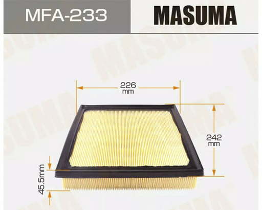MASUMA воздушный фильтр MFA-233