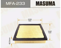 MASUMA воздушный фильтр MFA-233