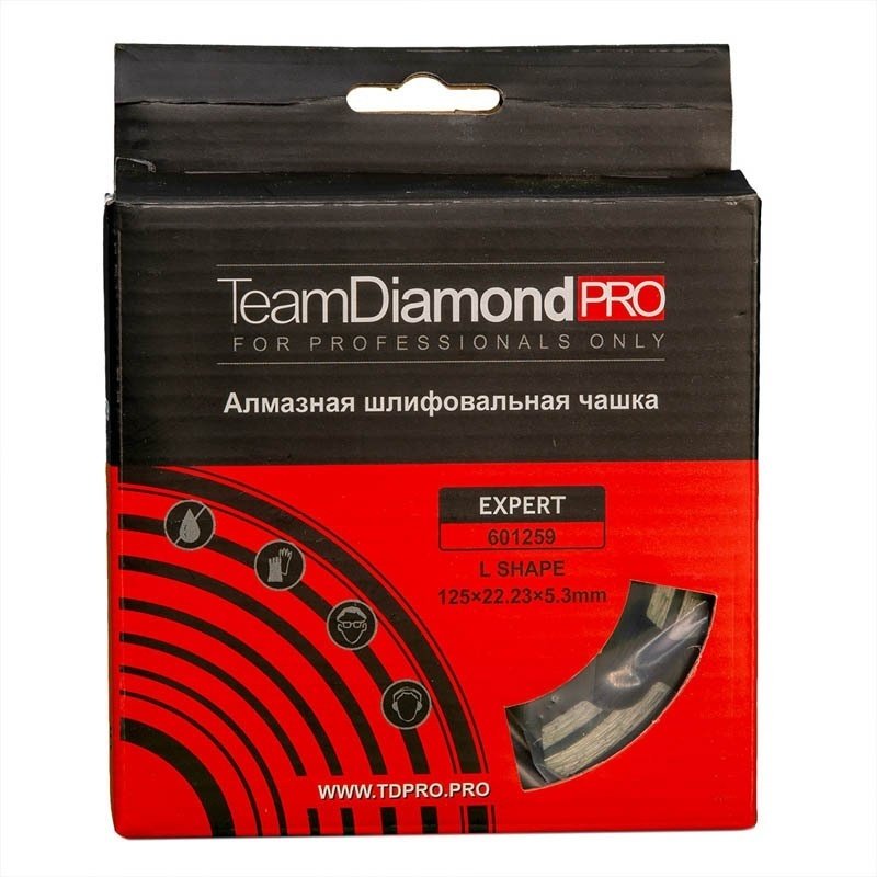 TeamDiamondPro алмазная чашка 601259 125x22.23 мм 1 шт купить,0