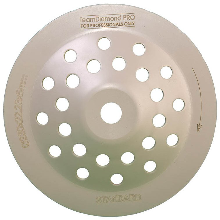 TeamDiamondPro алмазная чашка 602301 230x22.23 мм 1 шт купить,NaN