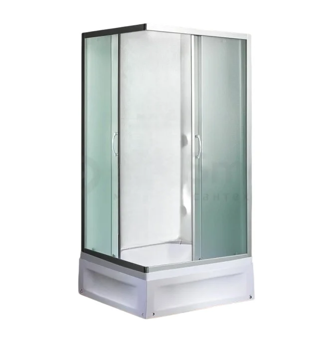 Душевое ограждение с поддоном River Morava XL 100/80/41MT 100x80см
