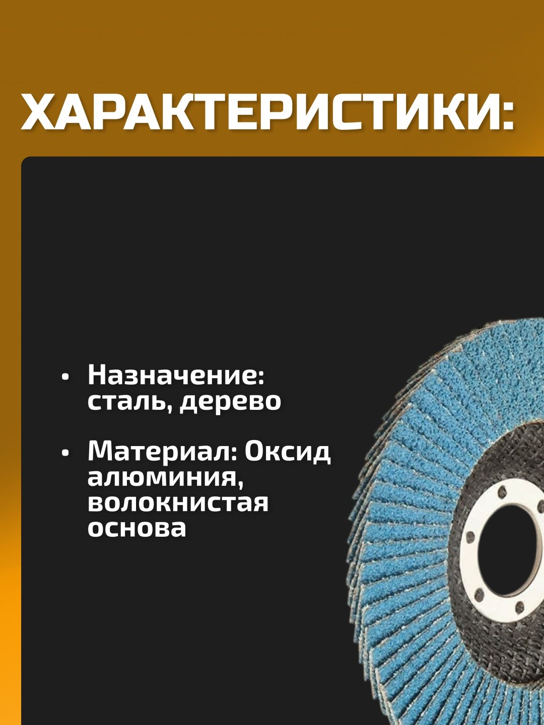TOLSEN лепестковый диск 77302 100x16 мм 1 шт купить,0