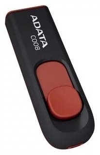 USB Flash карта ADATA AC008-32G-RKD 32 Гб