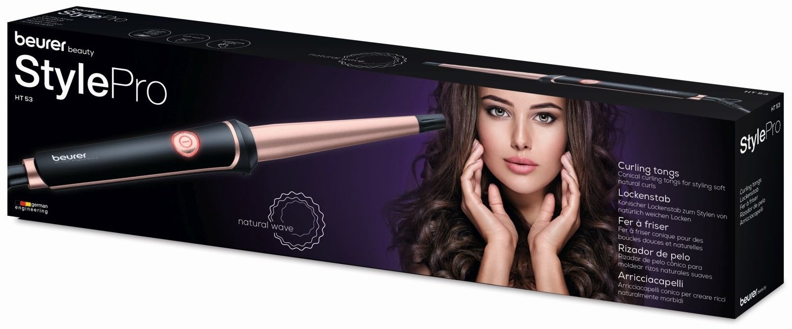 Beurer HT 53 плойка конусная 13-25 мм - ForteMarket Beurer HT 53 плойка конусная 13-25 мм купить,0