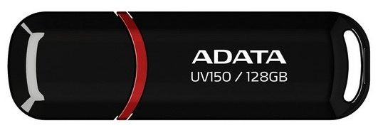 USB Flash карта ADATA AUV150-128G-RBK 128 Гб