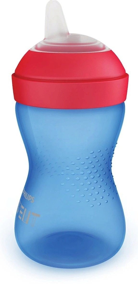 Philips Avent поильник-непроливайка, 300 мл, пластик/силикон, синий - ForteMarket Philips Avent поильник-непроливайка, 300 мл, пластик/силикон, синий купить,0