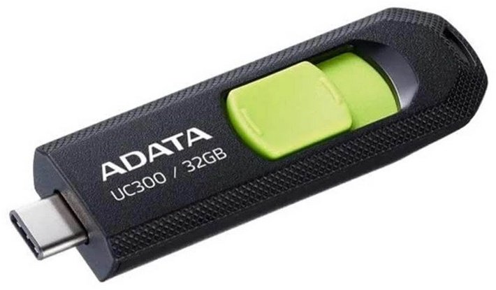 USB Flash карта ADATA ACHO-UC300-32G-RBK/GN 32 Гб