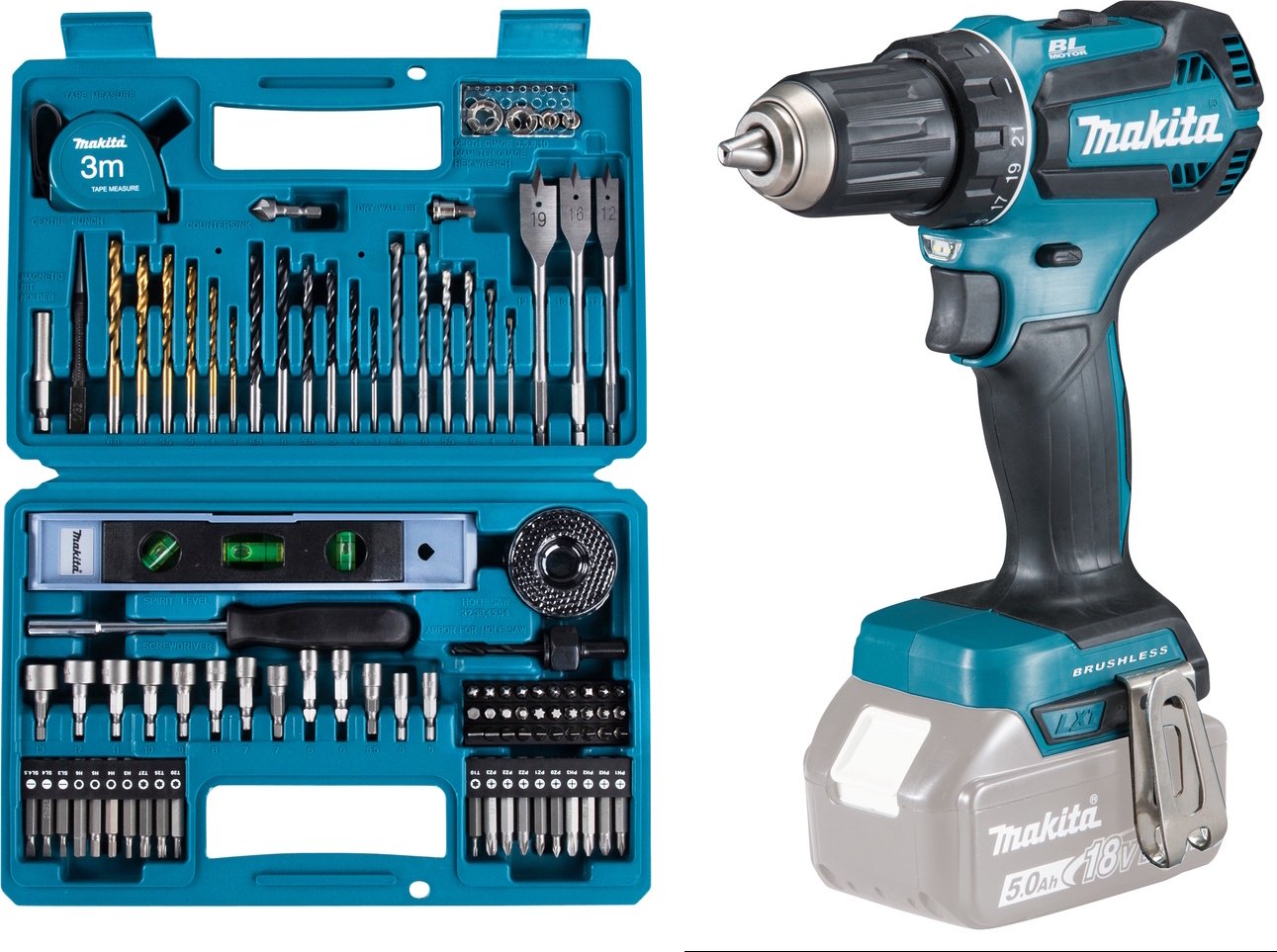 Makita дрель-шуруповерт DDF485Z-E-10730 купить,NaN