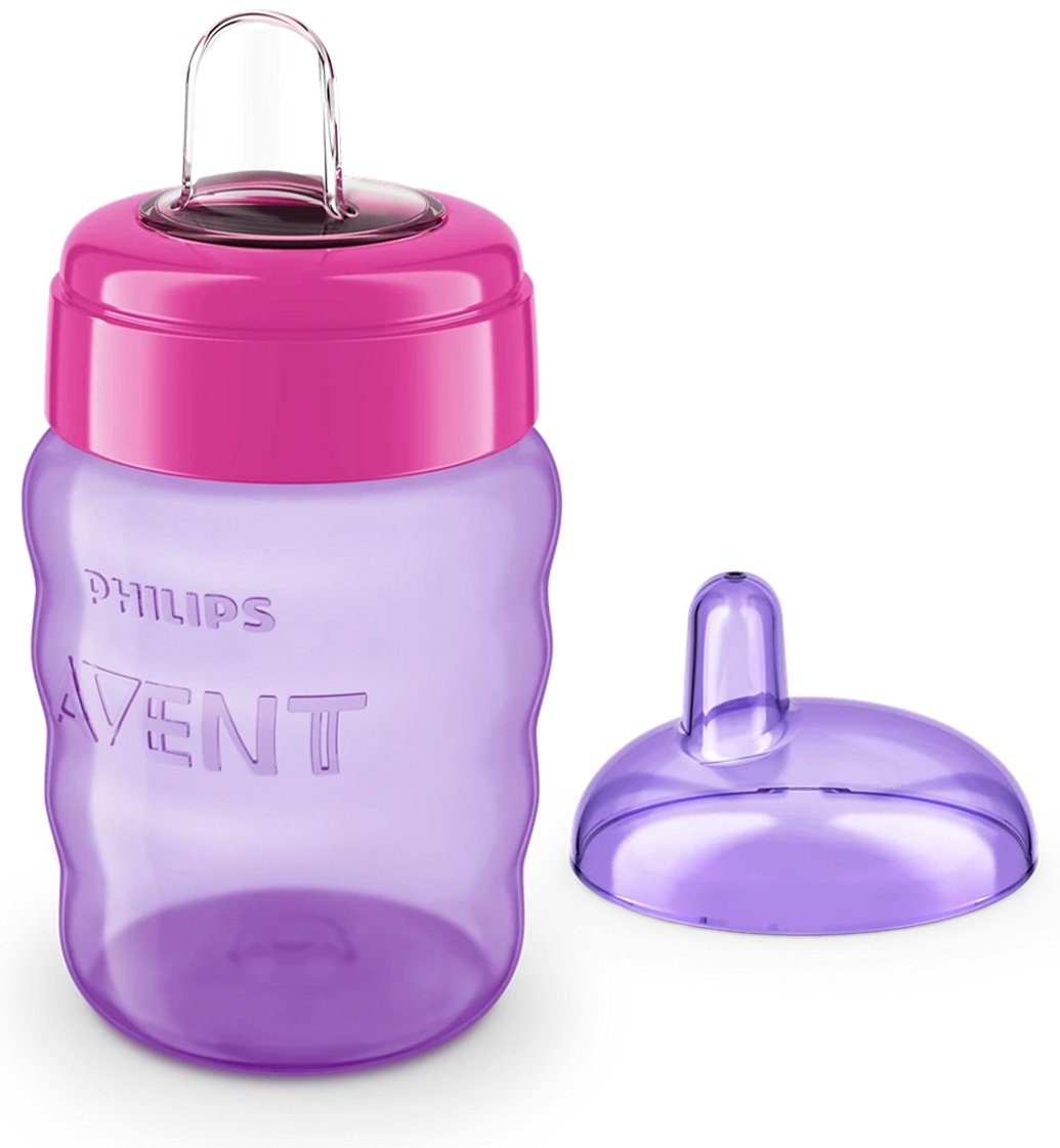 Поильник-непроливайка Philips Avent SCF553/03, 260 мл, пластик/силикон - ForteMarket Поильник-непроливайка Philips Avent SCF553/03, 260 мл, пластик/силикон купить,0