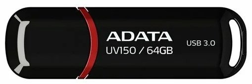 USB Flash карта ADATA AUV150-64G-RBK 64 Гб