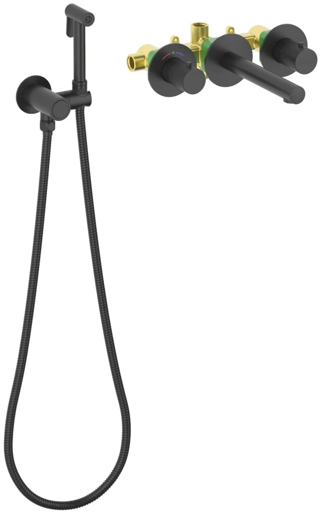 Гигиенический душ Timo Saona 2383/03SM черный купить,NaN