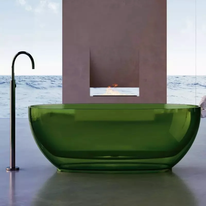 Ванна Abber Kristall AT9703Emerald 170x78x53см зеленая