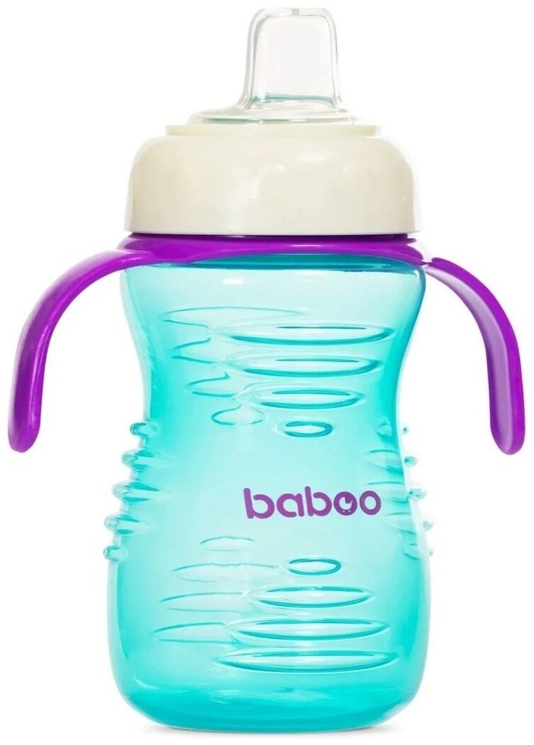 Baboo 8-124 С силиконовым носиком зеленый 6м+ 260 мл