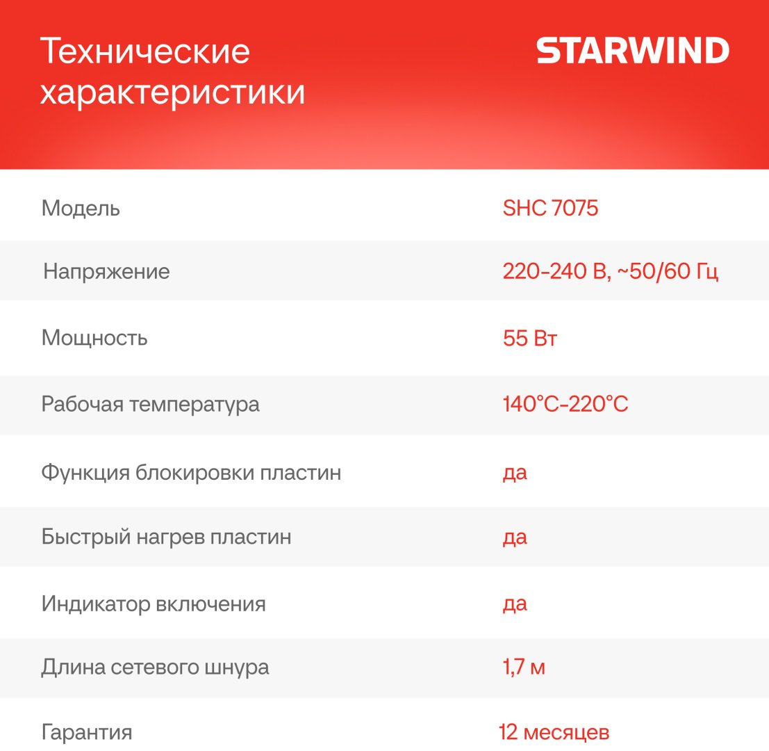 Starwind SHC 7075 мультистайлер - ForteMarket Starwind SHC 7075 мультистайлер купить,0