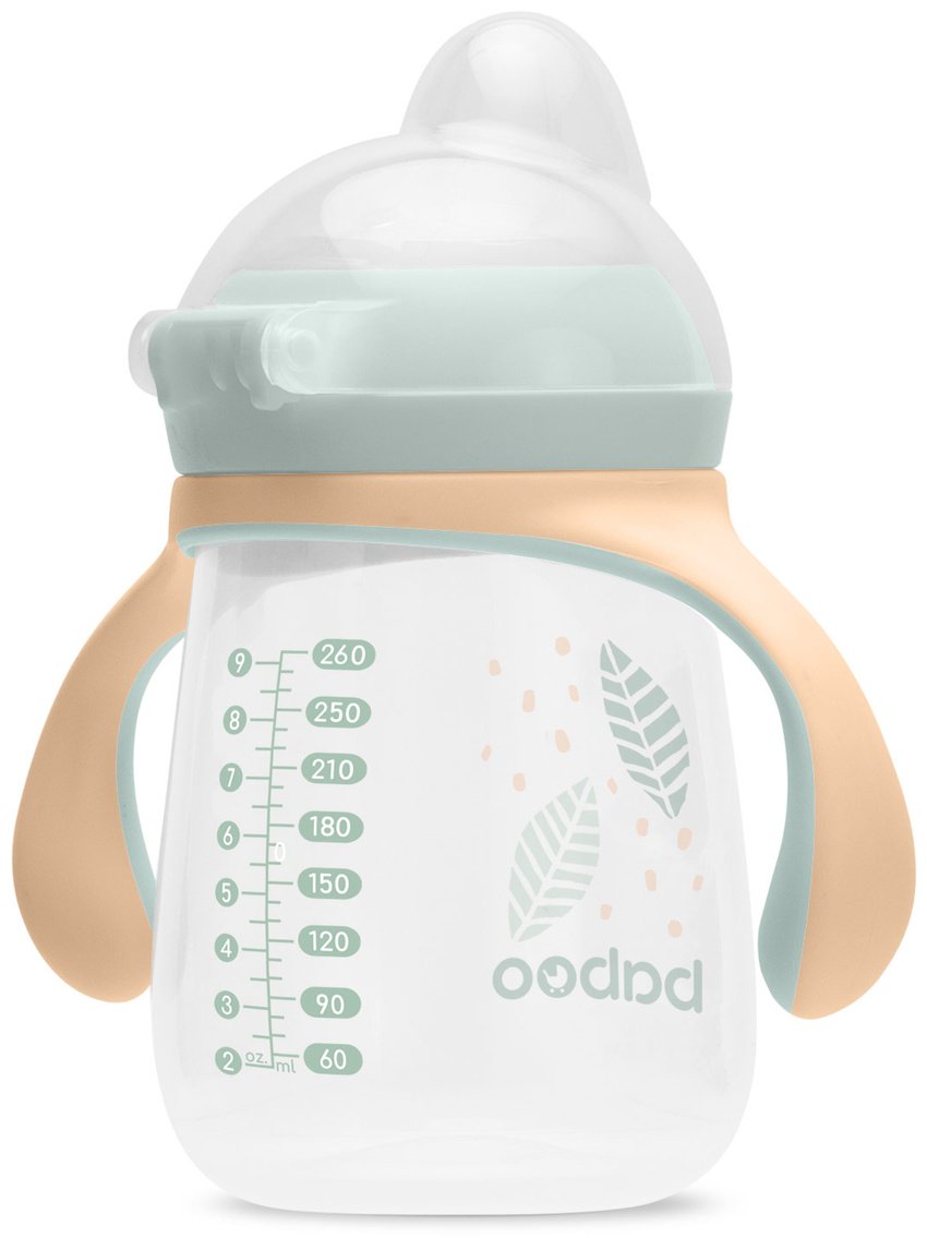 Поильник-непроливайка Baboo Peachy Keen 8-024, 260 мл, пластик/силикон купить,0