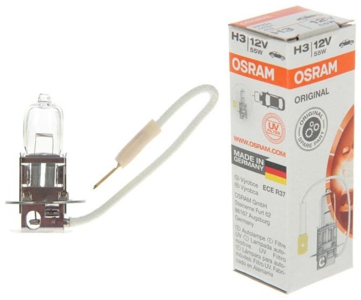 Osram 64151 галогенная H3, 1 шт - ForteMarket Osram 64151 галогенная H3, 1 шт купить,0