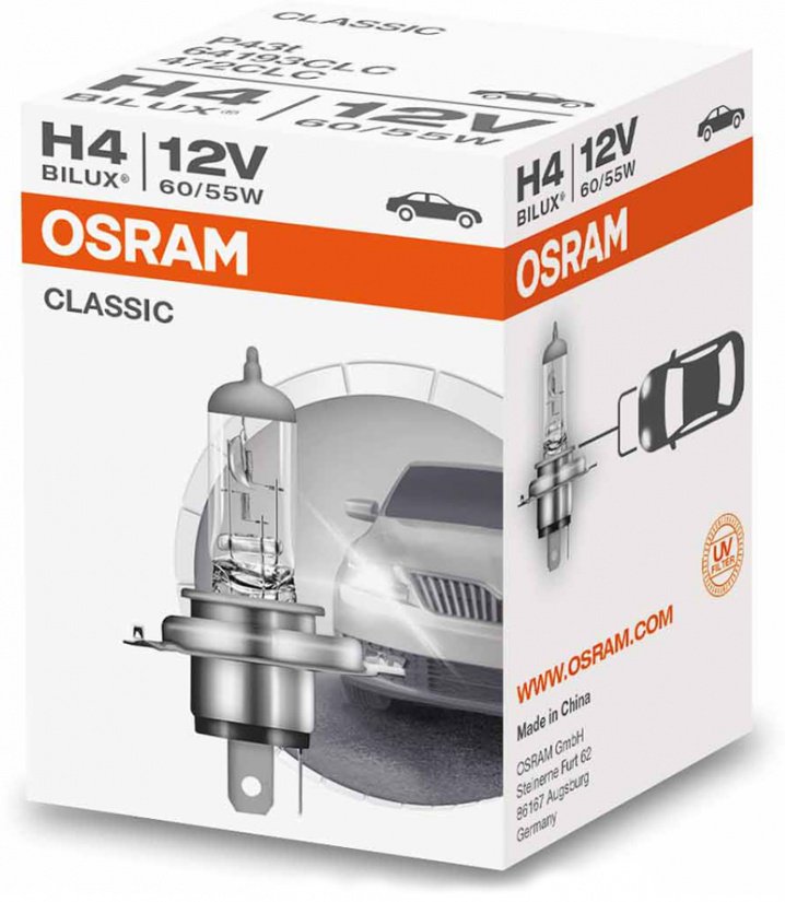 Osram 64193 CLC галогенная H4, 1 шт