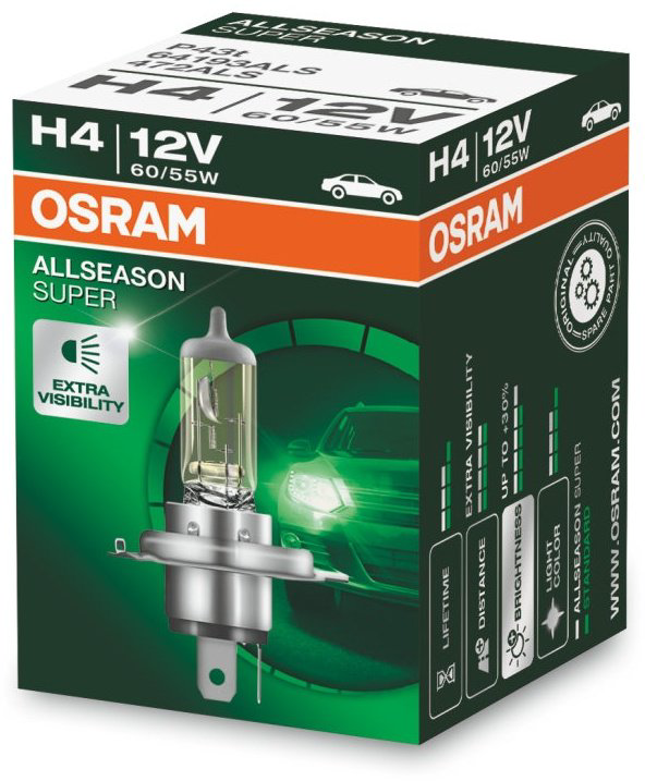 Автолампа Osram 64193ALS галогенная, 1 шт