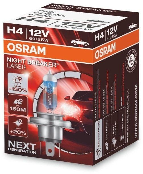 Автолампа Osram 64193NL галогенная, 1 шт
