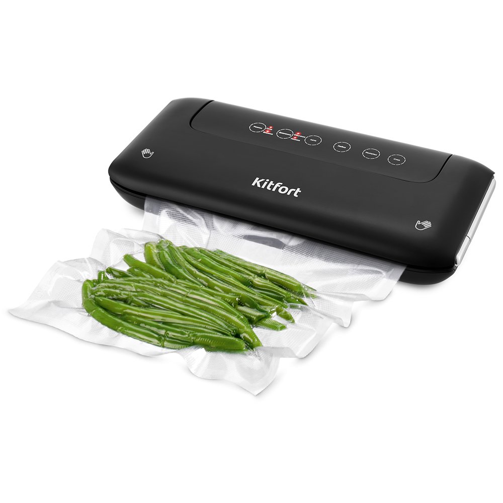 Вакууматор Kitfort КТ-1508 черный купить,0