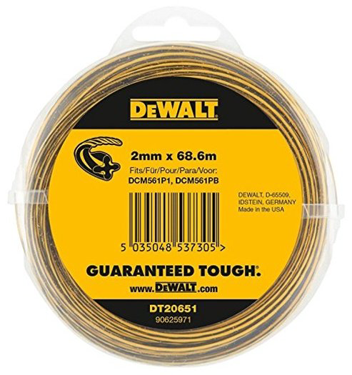 DeWALT леска DT20651-QZ 2 мм 68.6 м 1 шт купить,NaN