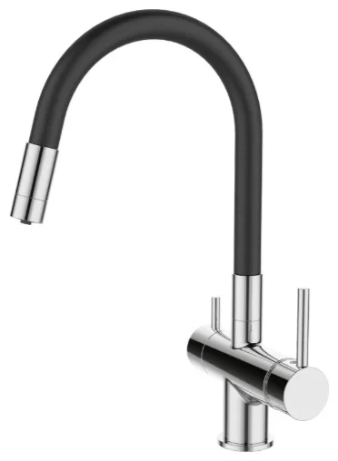 Смеситель Esko K108B хром/черный купить,85578