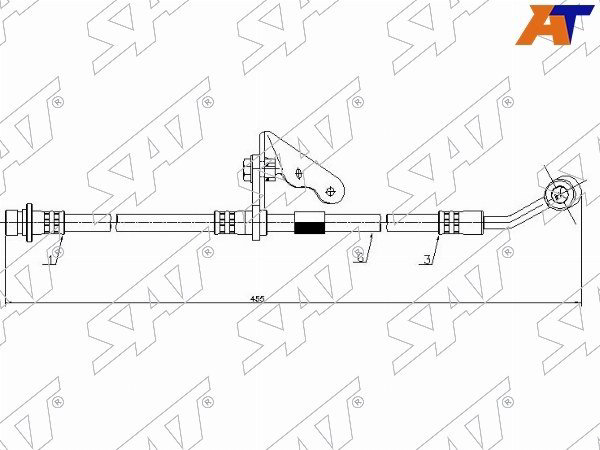 SAT ST01465S04J01 передний левый купить,NaN