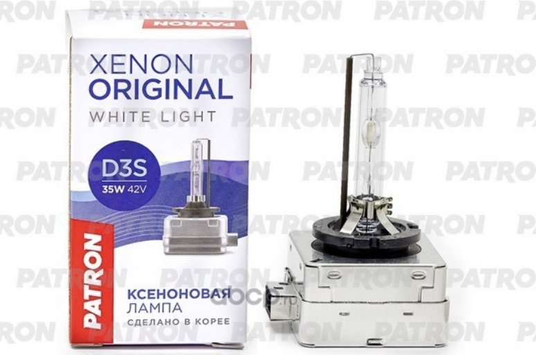 PATRON PLX-D3S5000 Лампа газоразрядная ксеноновая D3S, 1 шт
