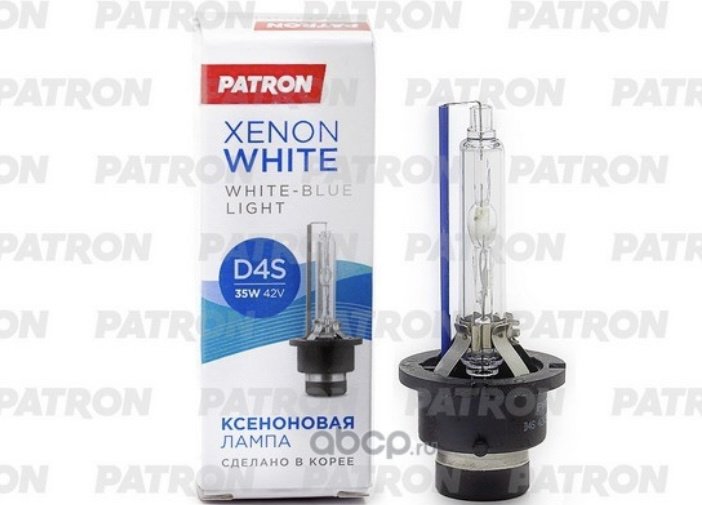 PATRON PLX-D4S5000 Лампа газоразрядная ксеноновая D4S, 1 шт
