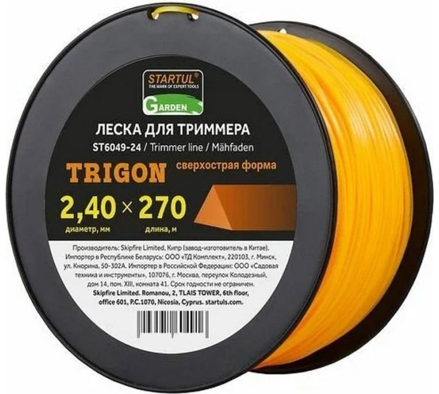 Startul леска сечение треугольное GARDEN (ST6049-24) 1 шт