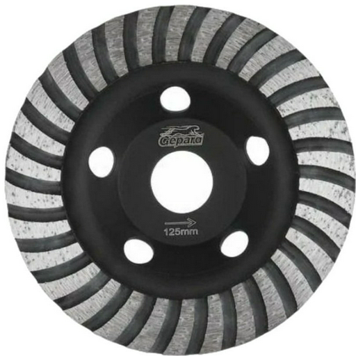 Gepard алмазная чашка GP0806-125 125x22.2 мм 1 шт