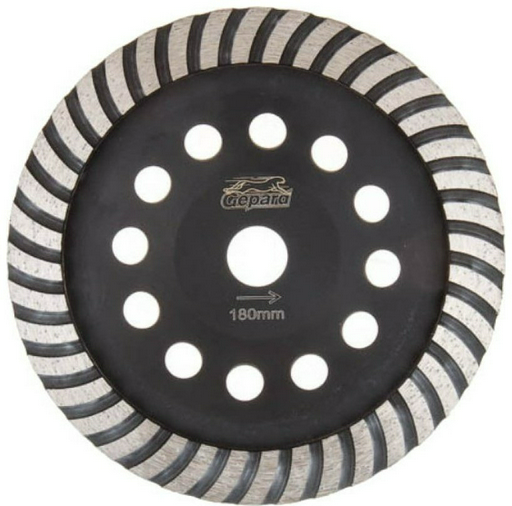 Gepard алмазная чашка GP0806-180 180x22.2 мм 1 шт