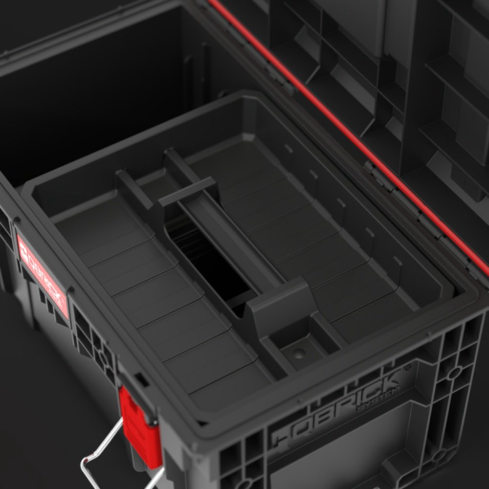 QBRICK ящик с органайзером PRIME Toolbox 250 Vario SKRQPRIM250VCZAPG003 (53.5х32.7х27.1 см) купить,NaN