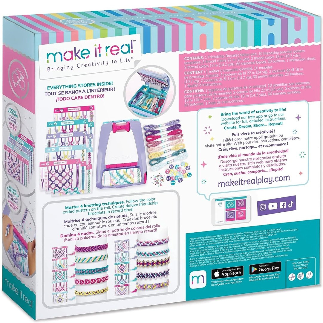 Набор Make It Real Friendship Bracelet Maker 1457MR купить,NaN