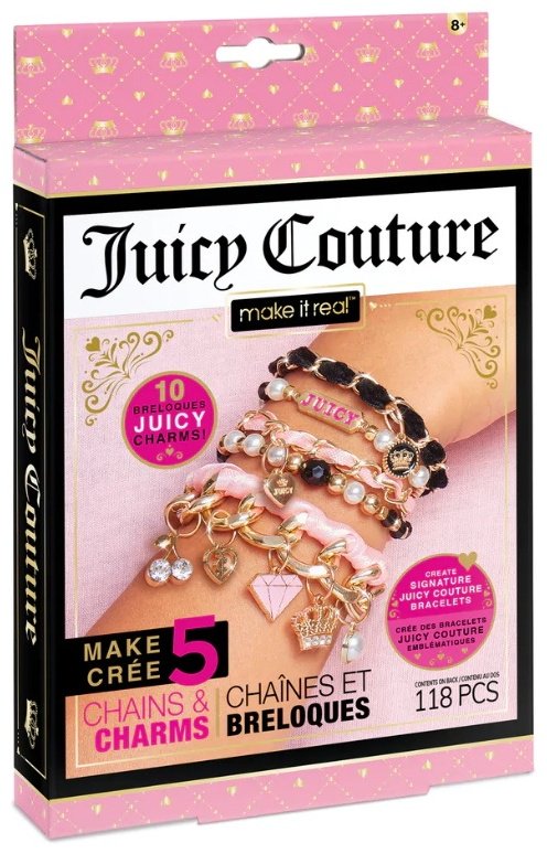 Набор Make It Real Juicy Couture Mini Chains and Charms
